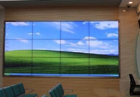 西峡液晶拼接屏的另类用法。